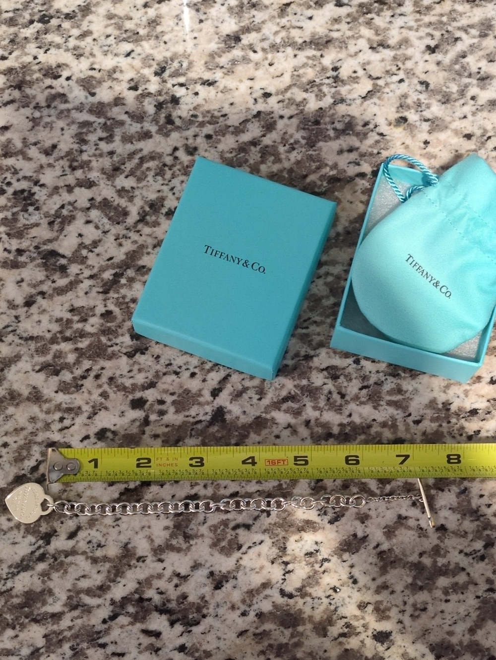 Tiffany & Co. Silver Heart Charm Bracelet - Picture 8 of 8